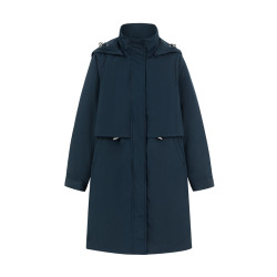 中和休閒可拆卸內膽棉服女冬季中長款加厚外套修身保暖棉衣潮7989