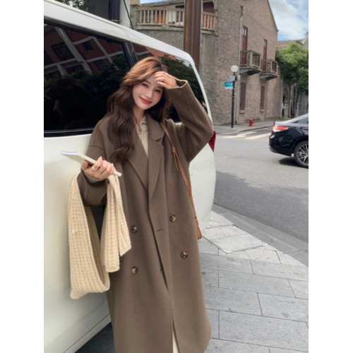 深冬呢子大衣女入冬季2025新款毛呢外套小個子獨特超好看加厚韓系 深冬呢子大衣女入冬季2025新款毛呢外套小個子獨特超好看加厚韓系