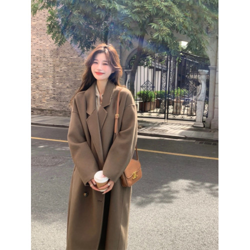 深冬呢子大衣女入冬季2025新款毛呢外套小個子獨特超好看加厚韓系 深冬呢子大衣女入冬季2025新款毛呢外套小個子獨特超好看加厚韓系