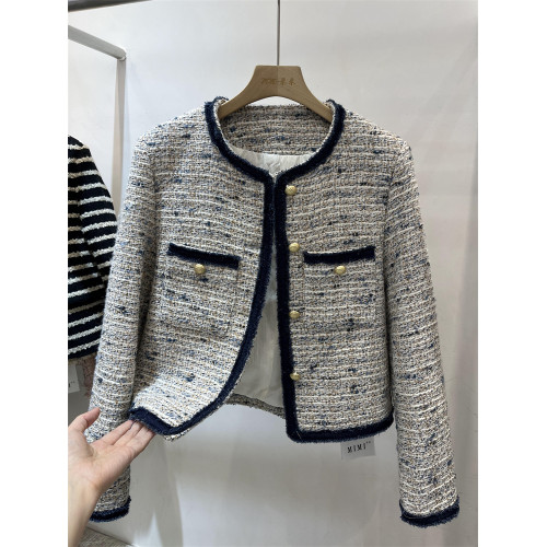 特價!韓版復古氣質輕奢名媛法式小個子小衆女小香風短外套 特價!韓版復古氣質輕奢名媛法式小個子小衆女小香風短外套