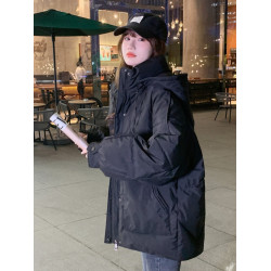 oversize麵包服短款羽絨棉衣棉服女2025年新款潮秋冬季外套厚棉襖