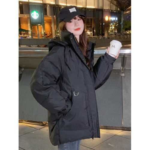 oversize麵包服短款羽絨棉衣棉服女2025年新款潮秋冬季外套厚棉襖