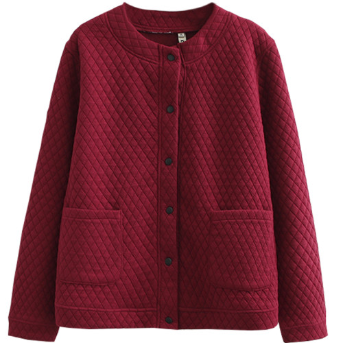 中年媽媽裝棉衣內膽女2025秋冬款長袖保暖夾棉外套大碼女裝薄棉服 中年媽媽裝棉衣內膽女2025秋冬款長袖保暖夾棉外套大碼女裝薄棉服