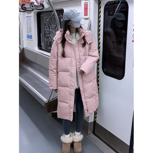 2025新款羽絨棉服女中長款連帽韓版棉衣寬松棉襖麵包服學生外套潮 2025新款羽絨棉服女中長款連帽韓版棉衣寬松棉襖麵包服學生外套潮