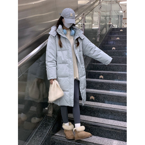 2025新款羽絨棉服女中長款連帽韓版棉衣寬松棉襖麵包服學生外套潮 2025新款羽絨棉服女中長款連帽韓版棉衣寬松棉襖麵包服學生外套潮