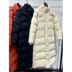 棉服女2025新款羽絨棉衣韓版寬鬆加厚百搭棉襖超長款過膝冬季外套