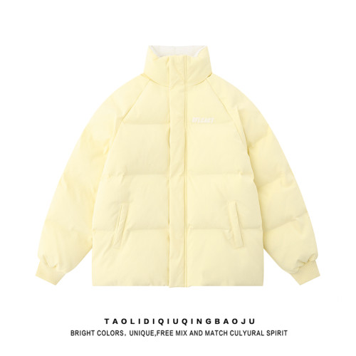 燈芯絨棉服外套女冬季保暖棉襖多巴胺國潮牌休閒情侶加厚防寒棉衣