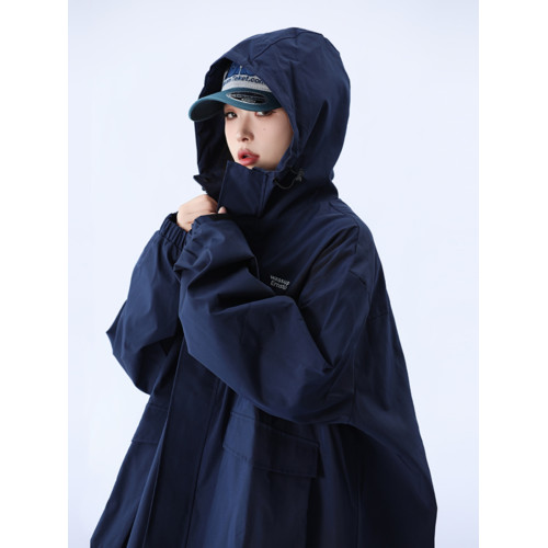 戶外防水工裝紫色沖鋒衣連帽夾克棉服外套女秋冬季2025新款寬松潮