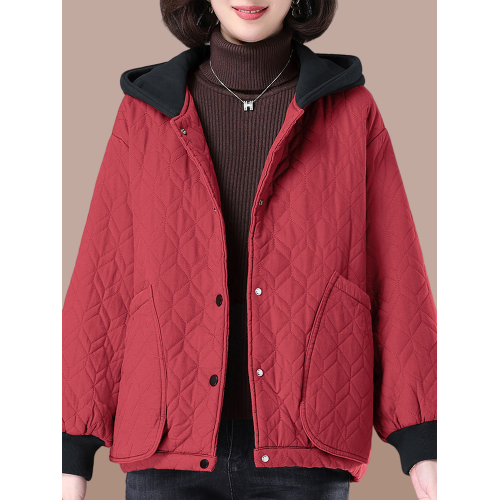 2025新款冬季寬松加絨加厚設計感連帽棉衣棉襖外套大碼胖mm棉服女 2025新款冬季寬松加絨加厚設計感連帽棉衣棉襖外套大碼胖mm棉服女