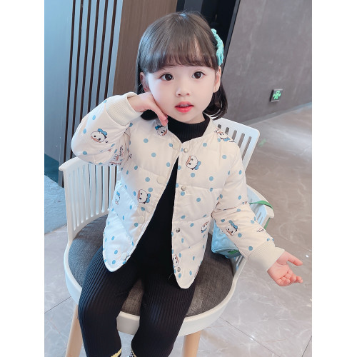 女小童冬季輕薄款羽絨棉服洋氣寶寶秋冬短款夾棉內膽外套新款棉衣 女小童冬季輕薄款羽絨棉服洋氣寶寶秋冬短款夾棉內膽外套新款棉衣