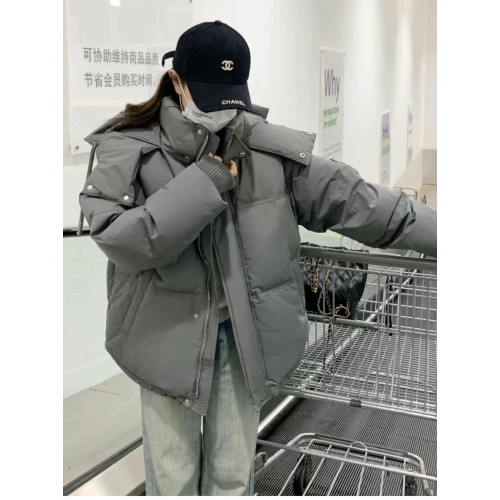 2025新款羽絨棉服女短款加厚保暖連帽棉襖外套寬松小個子麵包服潮 2025新款羽絨棉服女短款加厚保暖連帽棉襖外套寬松小個子麵包服潮