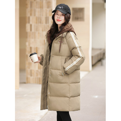 中長款棉服女2025年冬季新款oversize學生情侶麵包服棉襖加厚外套