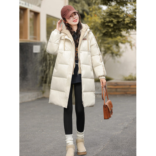 中長款棉服女2025年冬季新款oversize學生情侶麵包服棉襖加厚外套