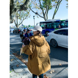 300斤特大碼女裝羽絨棉服女冬季設計感韓版寬松百搭加厚工裝棉衣