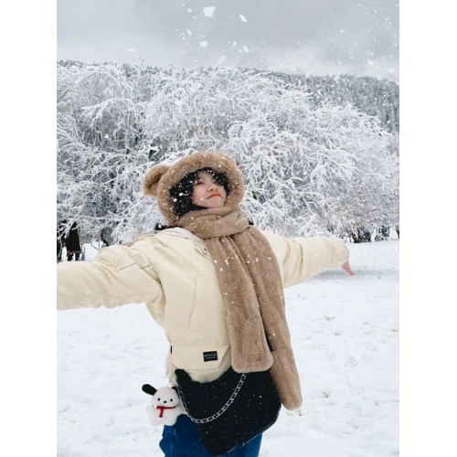 軍綠色毛領派克羽絨棉服女生冬季美式短款鹽系小個子學生棉襖外套 軍綠色毛領派克羽絨棉服女生冬季美式短款鹽系小個子學生棉襖外套