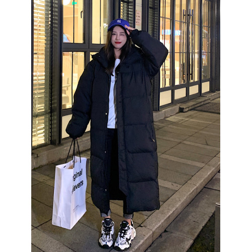 羽絨棉服女中長款韓版寬松過膝棉衣棉襖2025冬季新款oversize外套 羽絨棉服女中長款韓版寬松過膝棉衣棉襖2025冬季新款oversize外套