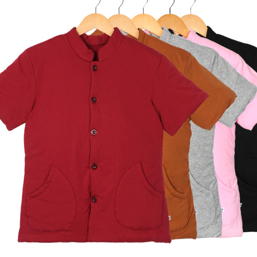 純棉花女士加厚保暖短袖棉襖彈力貼身秋冬季半袖坎肩老式棉衣棉服 純棉花女士加厚保暖短袖棉襖彈力貼身秋冬季半袖坎肩老式棉衣棉服