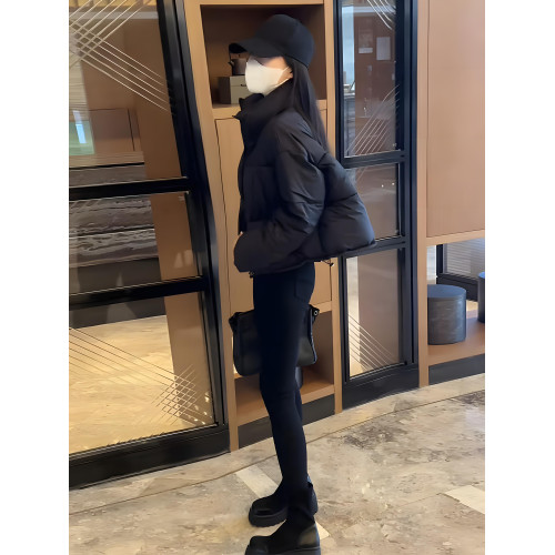 2025冬季短款羽絨棉服女加厚設計感小衆ins慵懶風小個子百搭棉衣 2025冬季短款羽絨棉服女加厚設計感小衆ins慵懶風小個子百搭棉衣
