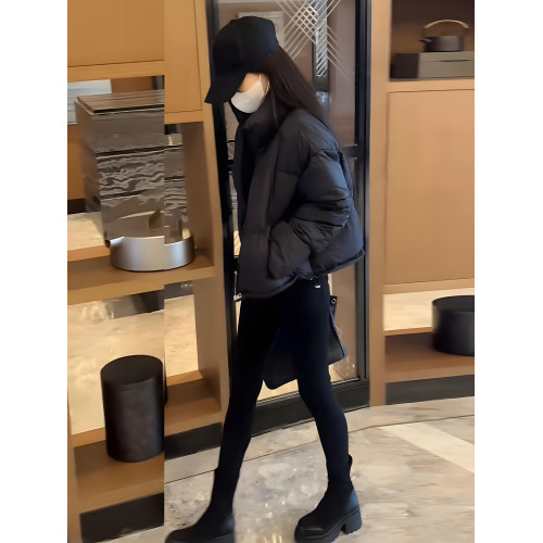 2025冬季短款羽絨棉服女加厚設計感小衆ins慵懶風小個子百搭棉衣 2025冬季短款羽絨棉服女加厚設計感小衆ins慵懶風小個子百搭棉衣
