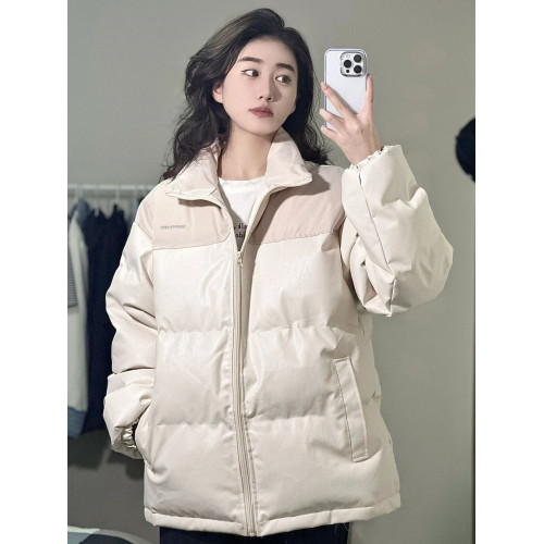 冬季pu皮羽絨棉服女2025新款寬松加厚麵包服韓版設計感棉衣外套潮 冬季pu皮羽絨棉服女2025新款寬松加厚麵包服韓版設計感棉衣外套潮