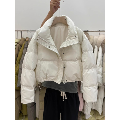 2025新款超好看羽絨服女短款立領加厚小個子時尚麵包服冬裝厚外套 2025新款超好看羽絨服女短款立領加厚小個子時尚麵包服冬裝厚外套