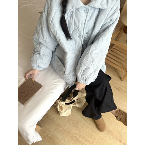 NINI ONE 微胖韓系棉服保暖加厚外套 大碼顯瘦長袖棉服百搭休閒 NINI ONE 微胖韓系棉服保暖加厚外套 大碼顯瘦長袖棉服百搭休閒