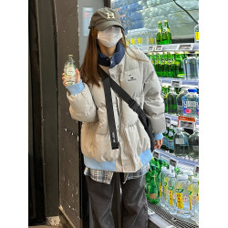 2025新款冬季加厚韓系羽絨棉服女小個子棉襖麵包服女短款棉衣外套