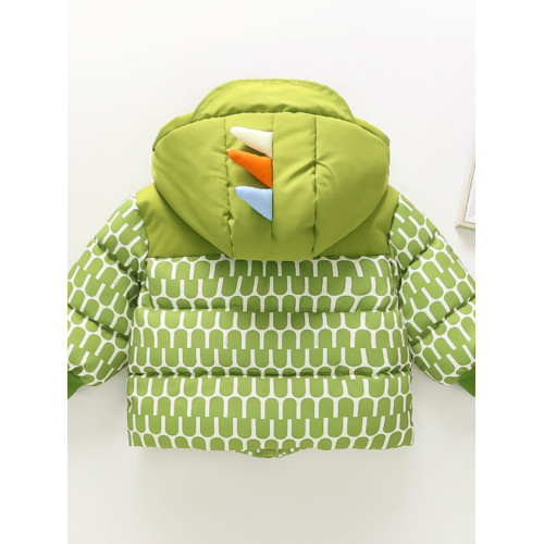 男寶寶冬季羽絨棉服2023新款洋氣加絨加厚棉襖男寶寶冬裝連帽外套 男寶寶冬季羽絨棉服2023新款洋氣加絨加厚棉襖男寶寶冬裝連帽外套