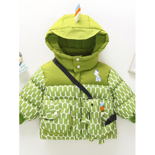 男寶寶冬季羽絨棉服2023新款洋氣加絨加厚棉襖男寶寶冬裝連帽外套 男寶寶冬季羽絨棉服2023新款洋氣加絨加厚棉襖男寶寶冬裝連帽外套