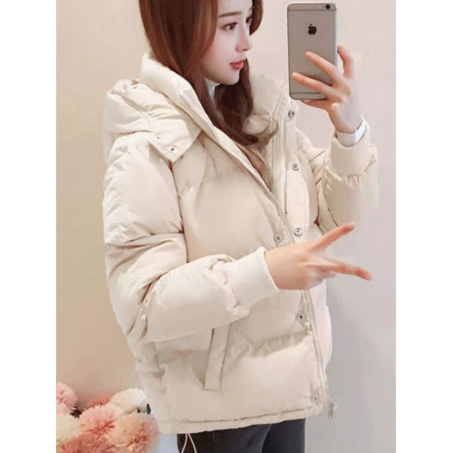 短款羽絨棉服女冬季新款韓版學生麵包棉襖寬松加厚小個子棉衣外套 短款羽絨棉服女冬季新款韓版學生麵包棉襖寬松加厚小個子棉衣外套