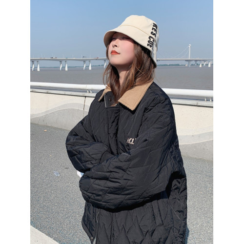 韓系短款羽絨棉衣棉服女秋冬季外套夾棉小個子薄款棉襖2025年新款