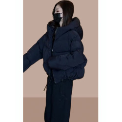 短款女士棉衣棉服2025秋冬裝新款小個子棉襖外套夾棉加厚麵包服