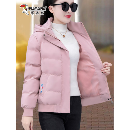 啄木鳥棉衣女裝冬季2025新款保暖加厚棉服休閒寬松短款羽絨棉襖子 啄木鳥棉衣女裝冬季2025新款保暖加厚棉服休閒寬松短款羽絨棉襖子