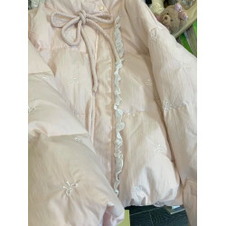 大碼連帽棉衣棉服女加厚冬季2025新款棉襖設計感高腰麵包服外套潮