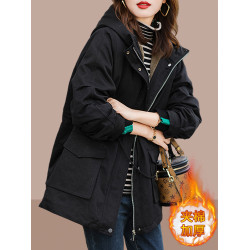 2025冬季新款女士棉衣棉服派克服小個子夾棉外套保暖棉襖加絨加厚