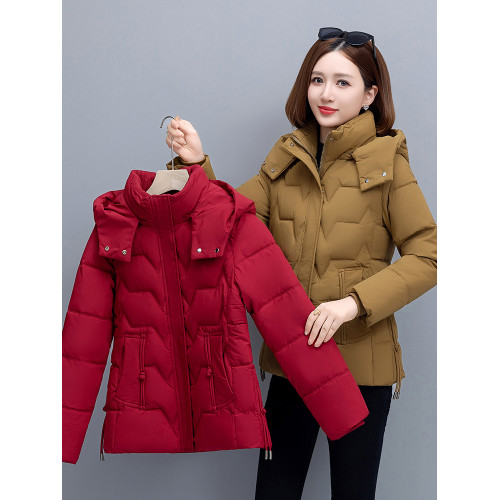 中老年媽媽冬裝2025新款羽絨棉服短款加厚可拆帽媽媽裝小個子棉襖 中老年媽媽冬裝2025新款羽絨棉服短款加厚可拆帽媽媽裝小個子棉襖
