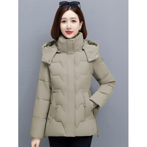 中老年媽媽冬裝2025新款羽絨棉服短款加厚可拆帽媽媽裝小個子棉襖 中老年媽媽冬裝2025新款羽絨棉服短款加厚可拆帽媽媽裝小個子棉襖