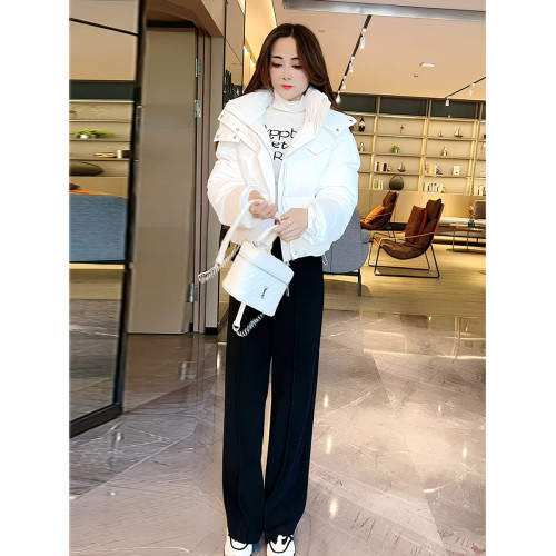 粉色小個子短款羽絨棉服女2025冬季新款女裝韓版免洗亮面加厚外套 粉色小個子短款羽絨棉服女2025冬季新款女裝韓版免洗亮面加厚外套