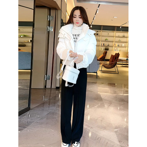 粉色小個子短款羽絨棉服女2025冬季新款女裝韓版免洗亮面加厚外套 粉色小個子短款羽絨棉服女2025冬季新款女裝韓版免洗亮面加厚外套