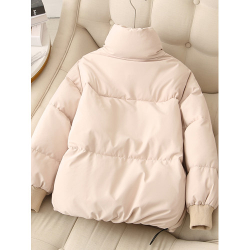 短款棉衣女小個子2025年新款冬裝韓版羽絨棉服襖子寬松麵包服外套