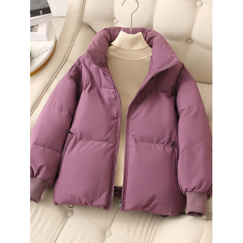 短款棉衣女小個子2025年新款冬裝韓版羽絨棉服襖子寬松麵包服外套