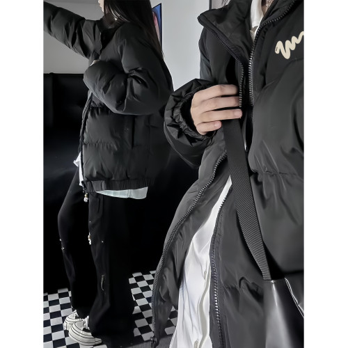 中性風穿搭羽絨棉服女大童冬季初中高中學生寬松棉衣棉襖加厚外套 中性風穿搭羽絨棉服女大童冬季初中高中學生寬松棉衣棉襖加厚外套