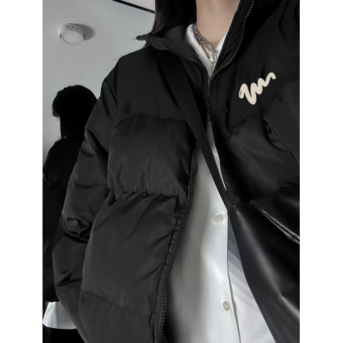 中性風穿搭羽絨棉服女大童冬季初中高中學生寬松棉衣棉襖加厚外套 中性風穿搭羽絨棉服女大童冬季初中高中學生寬松棉衣棉襖加厚外套