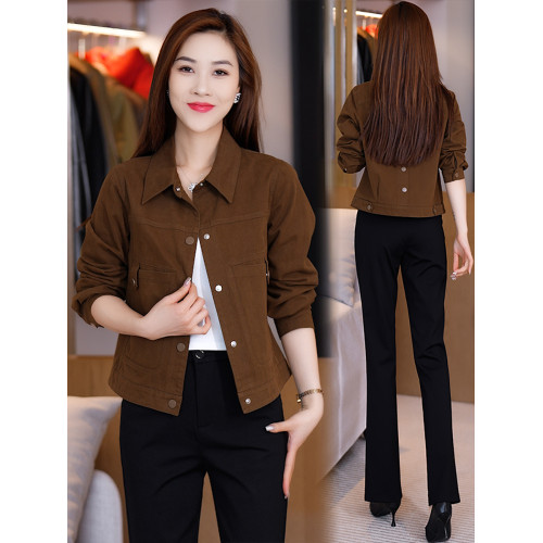 短款牛仔外套女2025春秋新款韓版寬松顯瘦小個子休閒百搭夾克上衣 短款牛仔外套女2025春秋新款韓版寬松顯瘦小個子休閒百搭夾克上衣