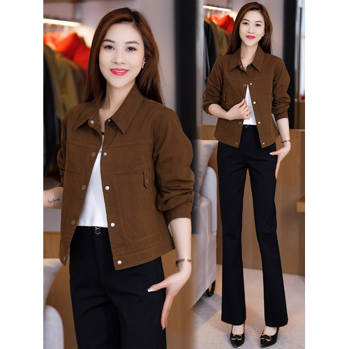 短款牛仔外套女2025春秋新款韓版寬松顯瘦小個子休閒百搭夾克上衣 短款牛仔外套女2025春秋新款韓版寬松顯瘦小個子休閒百搭夾克上衣