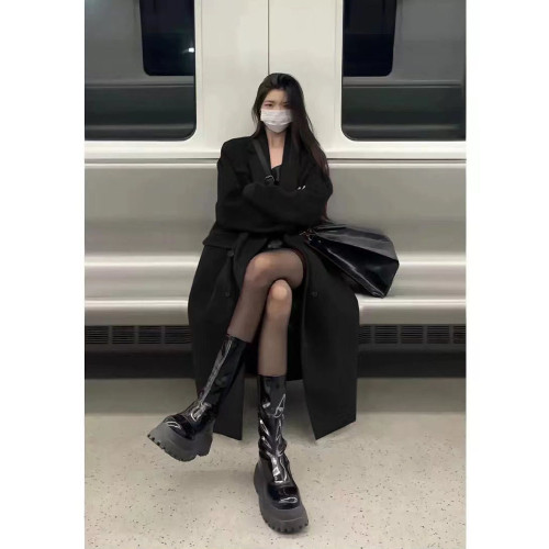 高級感深冬獨特超好看呢子大衣女入冬2025新款毛呢外套加厚中長款 高級感深冬獨特超好看呢子大衣女入冬2025新款毛呢外套加厚中長款