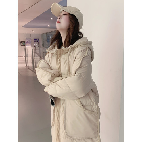 oversize麵包服羽絨棉衣棉服女冬季外套中長款厚棉襖2025年新款潮 oversize麵包服羽絨棉衣棉服女冬季外套中長款厚棉襖2025年新款潮