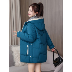 羽絨棉服女中長款2025新款韓版學生寬松加厚大碼棉衣棉襖冬季外套