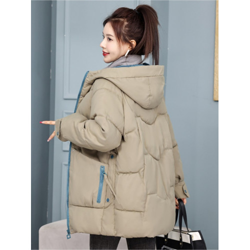 羽絨棉服女中長款2025新款韓版學生寬松加厚大碼棉衣棉襖冬季外套 羽絨棉服女中長款2025新款韓版學生寬松加厚大碼棉衣棉襖冬季外套
