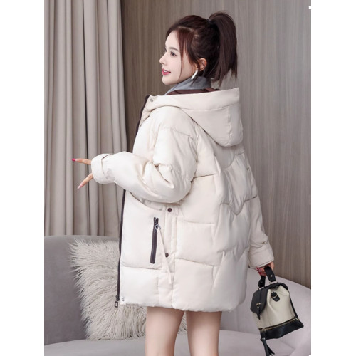 羽絨棉服女中長款2025新款韓版學生寬松加厚大碼棉衣棉襖冬季外套 羽絨棉服女中長款2025新款韓版學生寬松加厚大碼棉衣棉襖冬季外套